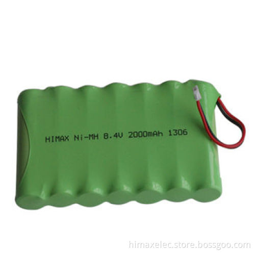High Capacity NiMH Rechargeable Battery Pack, 4.8V, AA, 1500mAh for Breastlight
